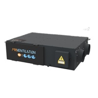 Unité de ventilation à récupération d'énergie HRV murale pour une seule pièce, échangeur de chaleur air-air, système de ventilation à récupération de chaleur, récupération de chaleur v