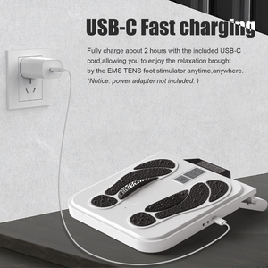 El Mejor Masajeador Eléctrico de Pies de Amazon, con Efectos de Amasamiento y Calor, Estimulador de la Circulación de los Pies para Aliviar el Dolor de Forma Efectiva - Product Image 6
