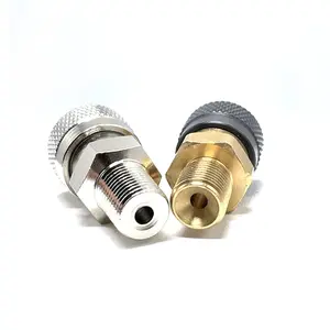 Source Factory Soda Stream Quick Connect Adapter 1/8 NPT BSPP Male and Female Adapter