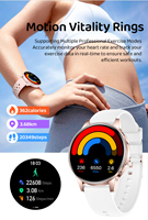 I179 Damen Smartwatch Schlaftracker Wetter Herzfrequenz Blutdruck Blutsauerstoff Wecker Anruffunktion BT-Anruf ODM