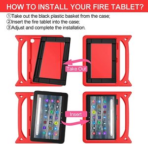 Eva bọt trẻ em Bìa trường hợp đối với <span class=keywords><strong>Amazon</strong></span> Kindle lửa HD <span class=keywords><strong>7</strong></span> 2022 chống sốc tùy chỉnh trẻ em <span class=keywords><strong>7</strong></span> <span class=keywords><strong>inch</strong></span> <span class=keywords><strong>Tablet</strong></span> trường hợp - Product Image 6