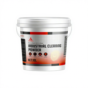 ผงทำความสะอาดอุตสาหกรรมสูตรเข้มข้นสีน้ำเงิน ขนาด 10 ลิตร สำหรับทำความสะอาดพื้นโรงงานและเครื่องจักร ขจัดคราบไขมัน - Product Image 1