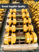 Rouleau supérieur de chenille 1542211130 pour bulldozer, pièces de train de roulement 35MnB pour Shantui SD16, vente en gros de pièces de rechange OEM pour bulldozer