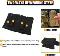 Pochette médicale tactique MOLLE IFAK, sac utilitaire de premiers secours à extraction rapide pour les fournitures d'urgence en plein air
