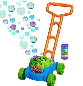 Bubble Lawn Mower Toy for Toddlers electronic Bubble Mower for kids Bubble Blower Machine Outdoor Toy for Kids