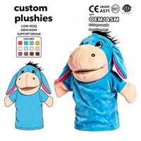 Personnalisez Votre Propre Design : Marionnettes à Main en Peluche Super Douces, Marionnettes à Doigts Personnages Mouton, Hamster, Souris pour l'Éducation et le Soulagement du Stress