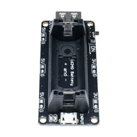 Module de chargeur de batterie de banque d'alimentation Micro USB 16340, double sortie 3.3v 5v, support de batterie rechargeable, carte de charge de batterie au lithium