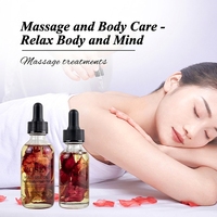 Huile Corporelle Multi-Usages Douce à la Rose 30ml en Gros – Hydratante et Éclatante pour Visage, Cheveux et Ongles – Stock pour Boutiques de Beauté