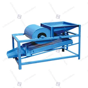 electric hazelnut vibrating screen machine Hazelnut shell and kernel separator nut dusting machine