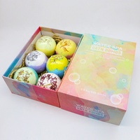 Set Hadiah Bom Mandi Bunga Multi Warna Grosir, Aroma Spa Organik Mewah, Melembapkan, Menenangkan, Wewangian Spesial untuk Hotel dan Spa Rumah