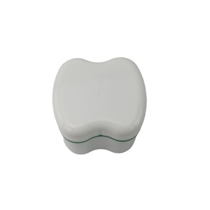 Estuche portátil para dentaduras postizas LK-402 para niños, caja de almacenamiento oral de plástico con tapa, uso ortodóntico - Product Image 4