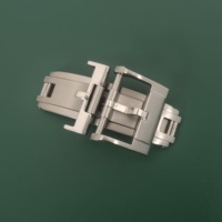 Jettda Factory Wholesale High Quality Custom Logo Stainless Steel Folding Watch Clasp Spring Stainless Steel Screw Folding Clasp
