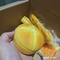 Pain de Mise en Forme en Forme de Pâton de Boulangerie Ananas, Moelleux à Rebond Lent, Jaune Rose, pour Collection Filles, Vente Directe Usine