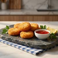 Mariscos Congelados, Semielaborados, Empanizados y Pre-fritos, Hechos con Camarones Frescos para Restaurantes y Servicios de Catering