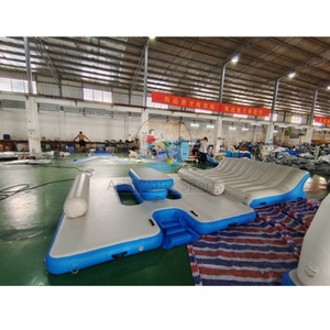 Chất lượng cao Inflatable nổi đảo nền tảng cho công viên nước tốt nhất Inflatable nổi nền tảng cho hồ - Product Image 4