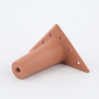 CE-Zertifiziertes 6,49 Zoll Holzmaserung ABS Schwerlast-Möbelbein Verstellbares Bett-Möbelbein für Küche Schlafzimmer Hotel Outdoor Wohnzimmer