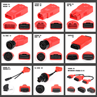 Autel MaxiSys MSOBD2KIT Kit d'adaptateurs non-OBDII Connecteurs conformes à la norme OE compatibles avec Maxisys Ultra MS919 MS909 MK908P Elite II