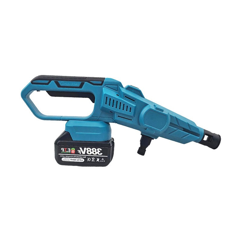 Good Quality Portable Wireless High Pressure Rechargeable Lithium Battery Power Spray Gun for Car Washer