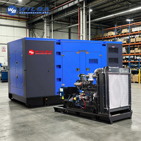 Groupe électrogène diesel super silencieux ShangChai SDEC avec capot insonorisé DTS, 100KVA, 300KVA, 500KVA, 1000KVA