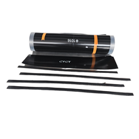 Manchon thermorétractable FRDP 80C 3LPP pour raccord de pipeline en terrain, anticorrosion, ISO 21809 Type 3 14D