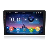 Autoradio universel 9 pouces 2 Din avec écran tactile, Mirror Link/FM/TF/BT/MP5, lecteur DVD de voiture