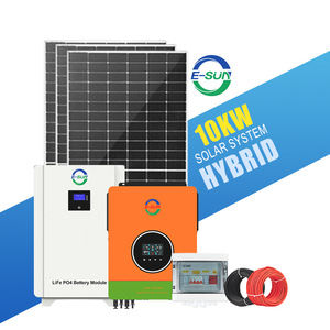 ระบบโซลาร์เซลล์ออฟกริด E-Sun 10KW 48V แบบติดผนัง พร้อมอินเวอร์เตอร์และแบตเตอรี่ สำหรับเก็บพลังงานภายในบ้าน - Product Image 2
