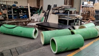 Tiges en plastique en nylon Pa6 Mc Barre en nylon remplie d'huile PA66 tige remplie de fibre de verre