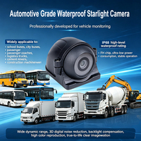 Cámara de Reversa AHD 720P 1/2.9 CMOS, Carcasa Metálica Impermeable, Visión Nocturna IR, Monitoreo de Seguridad Vehicular, DC 12V