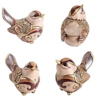 Ornements d'oiseaux rétro de style bohème, statues d'animaux en résine personnalisées, artisanat de décoration intérieure