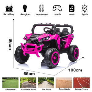 Voiture électrique pour enfants de 2 à 4 ans avec télécommande - Unisexe, filles, alimentée par batterie - Product Image 2