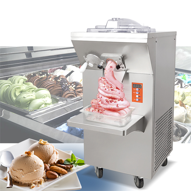 Prix de la machine à crème glacée dure italienne commerciale/industria machine à gelato de haute qualité prod rapide professionnel