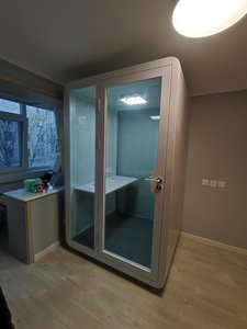 Cabina Insonorizada, Sala Acústica, Mini Cabina Telefónica con Aire, Pabellón para Oficina, Reuniones Comerciales, Cabinas de Oficina - Product Image 2