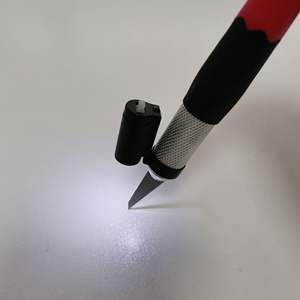 Juego de cuchillos para manualidades, 15 piezas, acero con alto contenido de carbono, con luz LED, para tallar madera, artes y manualidades, herramientas para estudiantes - Product Image 2