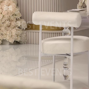 <span class=keywords><strong>Sedie</strong></span> da Matrimonio <span class=keywords><strong>Bianche</strong></span> <span class=keywords><strong>di</strong></span> Lusso con Cuscino in Velluto <span class=keywords><strong>di</strong></span> Nuovo <span class=keywords><strong>Design</strong></span> per Ricevimento - Product Image 2