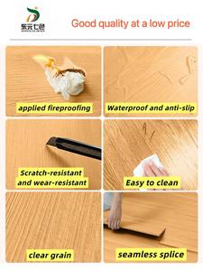 Suelo Vinílico SPC con Aspecto <span class=keywords><strong>de</strong></span> <span class=keywords><strong>Madera</strong></span> <span class=keywords><strong>de</strong></span> 4mm y 5mm, Núcleo Rígido, Impermeable, Sistema <span class=keywords><strong>de</strong></span> Click - Product Image 5