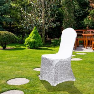 Housse de chaise scintillante pour banquet, en polyester et spandex extensible, pour événements - Product Image 6