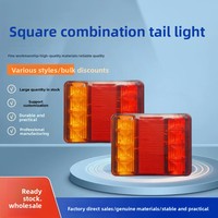 Nouvelles feux arrière LED 6W haute luminosité 12V 3000 Lumens pour camions, clignotants et feux stop pour remorques, du fabricant chinois