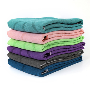 Esterilla antideslizante para Yoga, toalla absorbente de sudor, cubierta de microfibra sin olor para Fitness en interiores y exteriores - Product Image 3