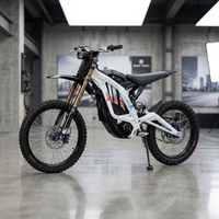 Prêt à être expédié, Light Bee X Surron, vélo électrique puissant à moteur central, suspension intégrale, moto électrique tout-terrain pour l'aventure hors route