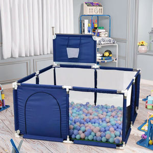 Bon marché, arène d'activités sportives pour bébés et tout-petits, tapis de clôture de sécurité, tapis de jeu <span class=keywords><strong>pliable</strong></span> pour enfants avec anneaux de traction sur pied - Product Image 1