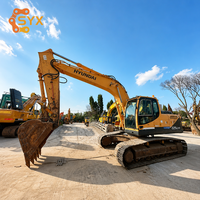 Экскаватор Hyundai 225-9T с ковшом 1,05 м, эксплуатационная масса 22 тонны, б/у, стабильная производительность, для местных проектов
