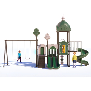 Équipement d'amusement extérieur commercial <span class=keywords><strong>de</strong></span> haute qualité Grands toboggans en acier en métal Terrains <span class=keywords><strong>de</strong></span> <span class=keywords><strong>jeux</strong></span> <span class=keywords><strong>de</strong></span> jardin Balançoire durable pour les enfants - Product Image 3