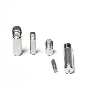 HJ14A-15 <span class=keywords><strong>Dowel</strong></span> <span class=keywords><strong>Pin</strong></span> nhà sản xuất SS304 SS316 thép không gỉ rãnh và ren chốt <span class=keywords><strong>Pin</strong></span> - Product Image 3