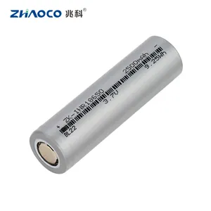 18650 батарея цилиндрическая NMC INR 2500mAh 18650 Батарея 3,7 v литий-ионные аккумуляторные батареи