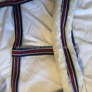 Bride licou en fourrure de cheval de haute qualité, vente en gros, Polyester, équine, licou, Nylon, produits équestres - Product Image 1