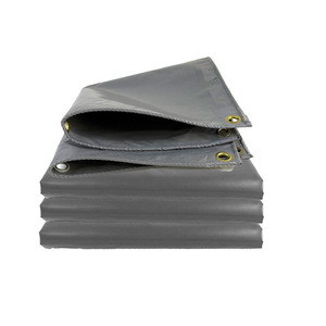 Bâche <span class=keywords><strong>en</strong></span> PVC Épaissie <span class=keywords><strong>en</strong></span> Gros pour Usine - <span class=keywords><strong>Tissu</strong></span> 100% Polyester Ripstop Tissé Durable pour Usage Intensif - Product Image 4