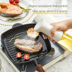 Glass Press Injection Oil <b>Spray</b> Bottle for Kitchen Air Fryer Cooking Oil & Spice Atomized Sprayer Barbecue - Product Image 2