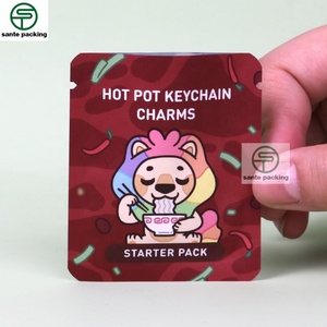 Custom Mini Size Matte Surface VMPET Material Recyclable Coffee Tea Cereal Food Lotion Blush Moisture Proof Three-sided Sealing - Product Image 1