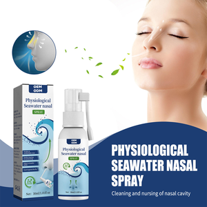 Vaporisateur Nasal à l'eau de mer à base de plantes Écologique 30ml Nettoyage de <span class=keywords><strong>la</strong></span> cavité nasale Physiologique Apaisant Hydratant pour les <span class=keywords><strong>nez</strong></span> irrités secs - Product Image 2