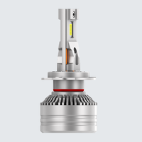 Ampoules de phares LED pour voiture CANBUS X18S H7 haute puissance 9005 9006 H11 H8 9012 H4 60W 12000LM 6500K pour l'éclairage automobile